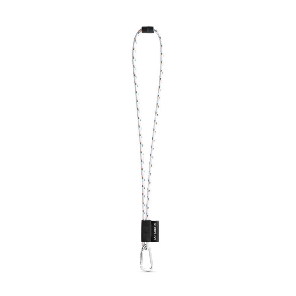 75091. SET Lanyard NAUTIC Lungo (Ø 7 mm) con Moschettone a D da 55 mm e Chiusura di Sicurezza da Ø 7 mm
