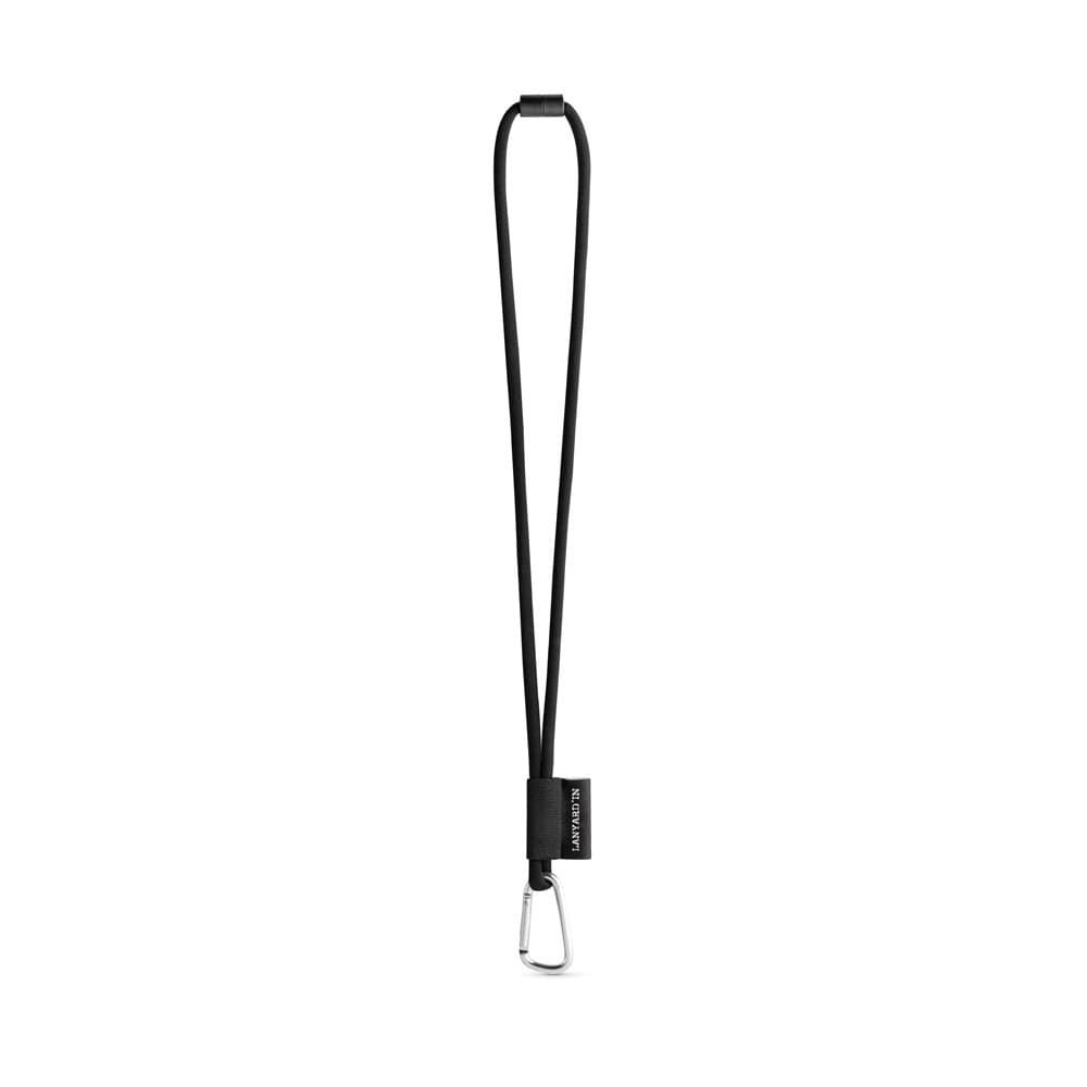 75089. SET Lanyard Tube Long (Ø 7 mm) con moschettone a D da 55 mm e chiusura di sicurezza da Ø 7 mm