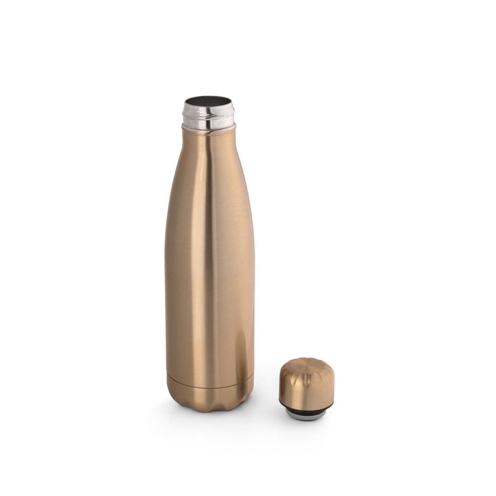 SHOW METALLIC. Borraccia in acciaio inox con finitura metallica opaca 510 mL