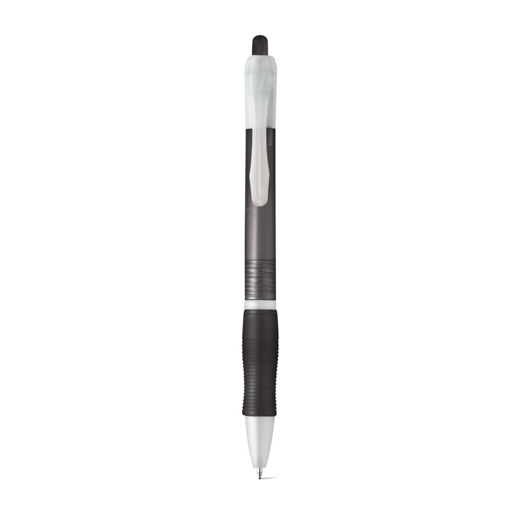 SLIM. Penna a sfera in ABS con finitura antiscivolo e clip