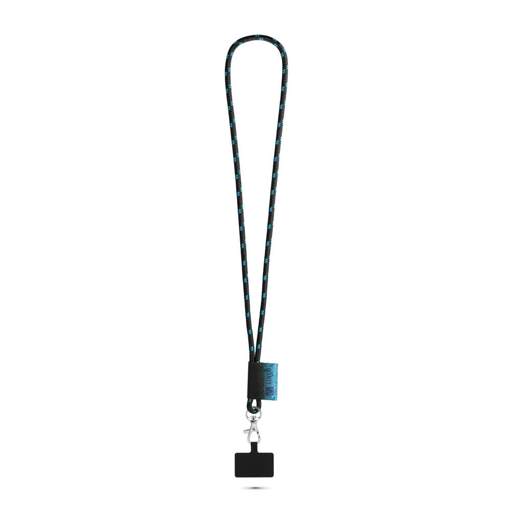 STAFFORD. SET Lanyard NAUTIC Lungo (Ø 7 mm) con moschettone a leva da 9 mm e porta cellulare
