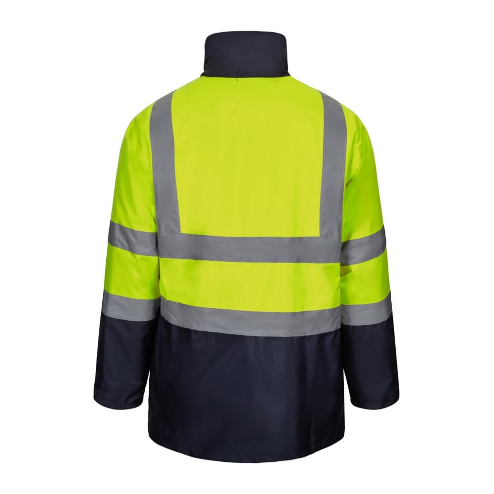 VL JUNO LARGE. Parka bicolore 4-in-1 (180g/m²), in poliestere (100%) con rivestimento in PU