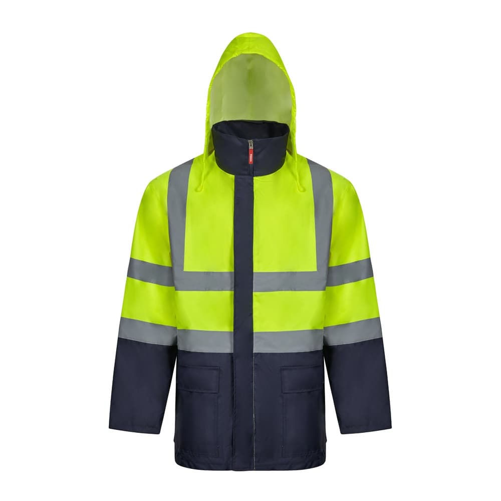 VL JUNO. Parka bicolore 4-in-1 (180g/m²), in poliestere (100%) con rivestimento in PU
