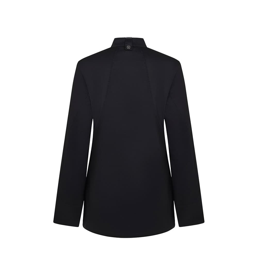 VL THOTH. Giacca da cucina da donna (190 g/m²), realizzata in cotone (35%) e poliestere riciclato (65%)